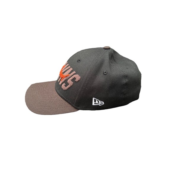 New Era 39Thirty Cleveland Browns Cap NFL Draft Medium / Large Brown EUC - Picture 4 of 5